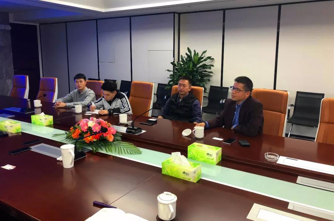 锐丰科技董事总经理薛凯一行来赏金大对决考察交流