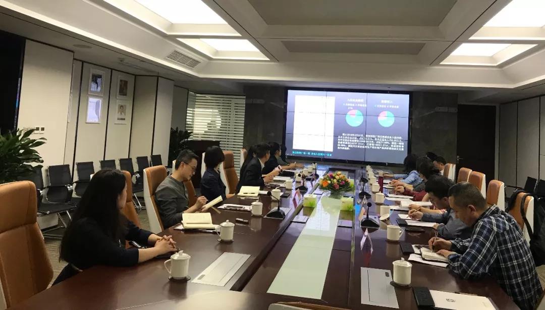 成都市委宣传部考察团一行调研赏金大对决视觉文创产业园区