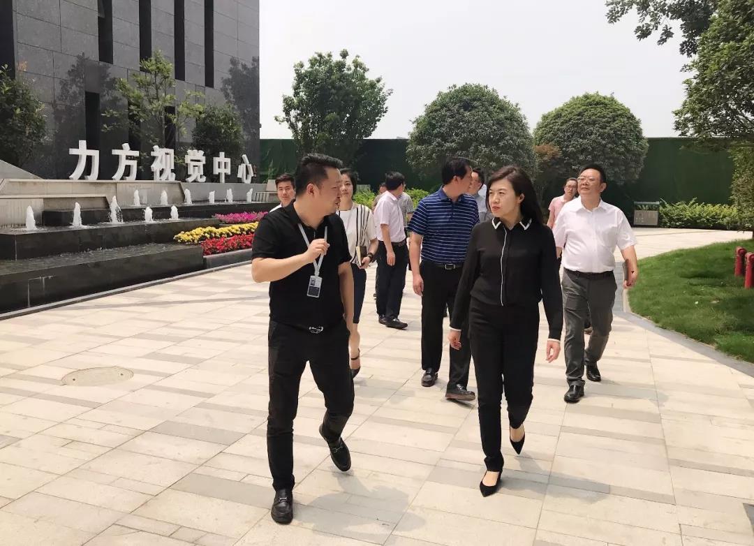成都市委常委、宣传部部长田蓉等领导一行考察赏金大对决集团